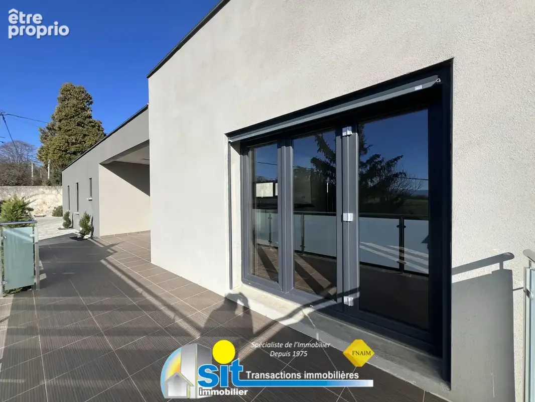 A vendre - chonas l'amballan - villa contemporaine - photo 5