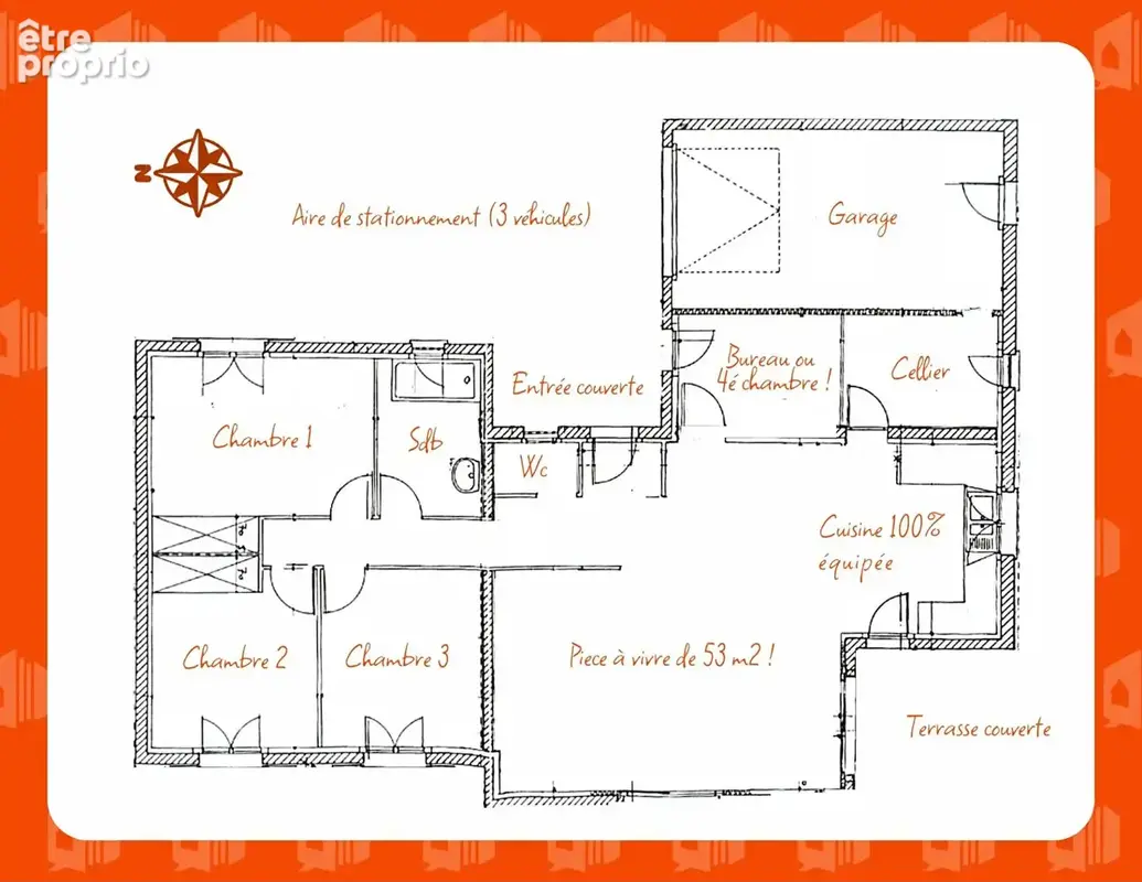 Maison F5 - récente de plein pied  à CORNAS - photo 6