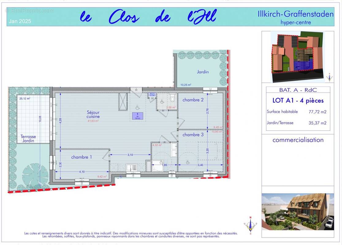 Appartement à ILLKIRCH-GRAFFENSTADEN