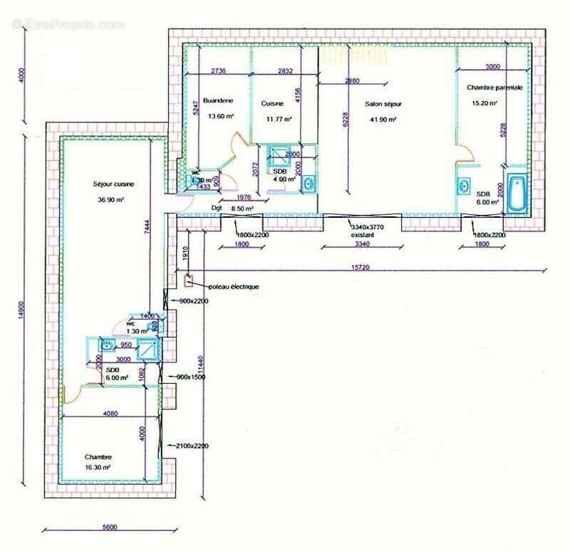 170 m² à Chateaubriant  - photo 3