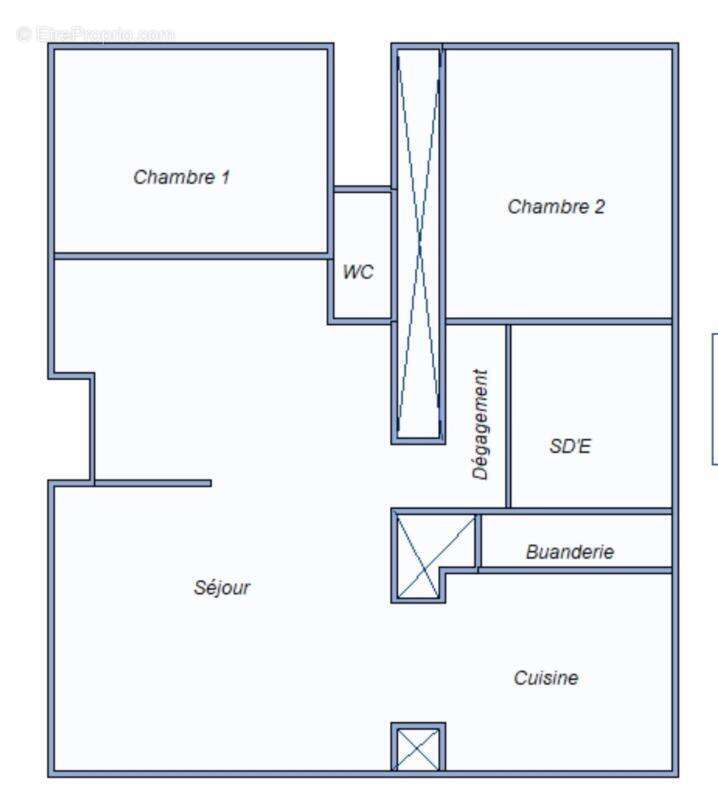 Appartement à MONTLOUIS-SUR-LOIRE