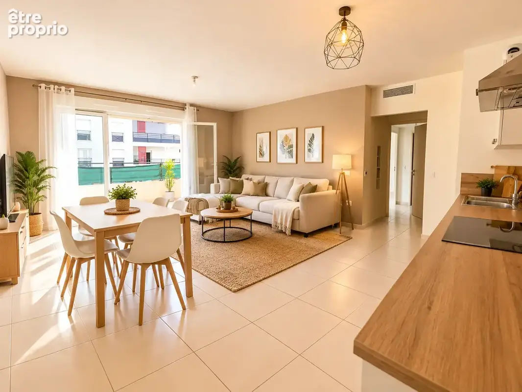 Toulon EST - Ecoquartier - T3 de 61m2 avec terrasse de 17m2 et garage - photo 4
