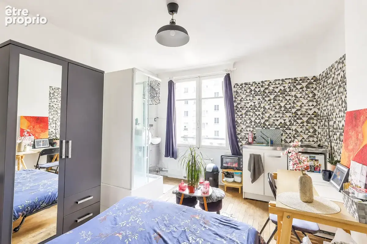 Paris 14ᵉ   studio   quartier montsouris - photo 2