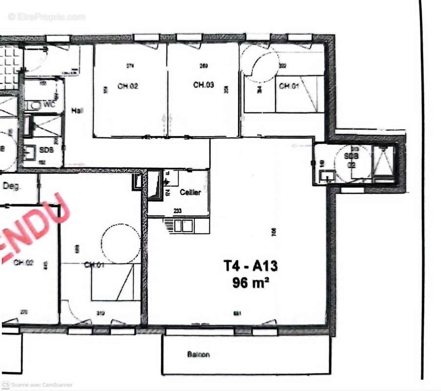 Photo 2 - Appartement à SAINT-LAURENT-BLANGY