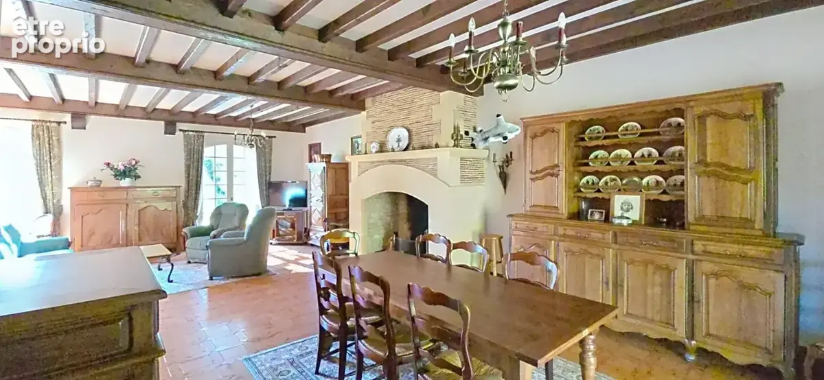 Maison traditionnelle de plain pied, sur sous-sol complet, terrain de 5061 m² - photo 5
