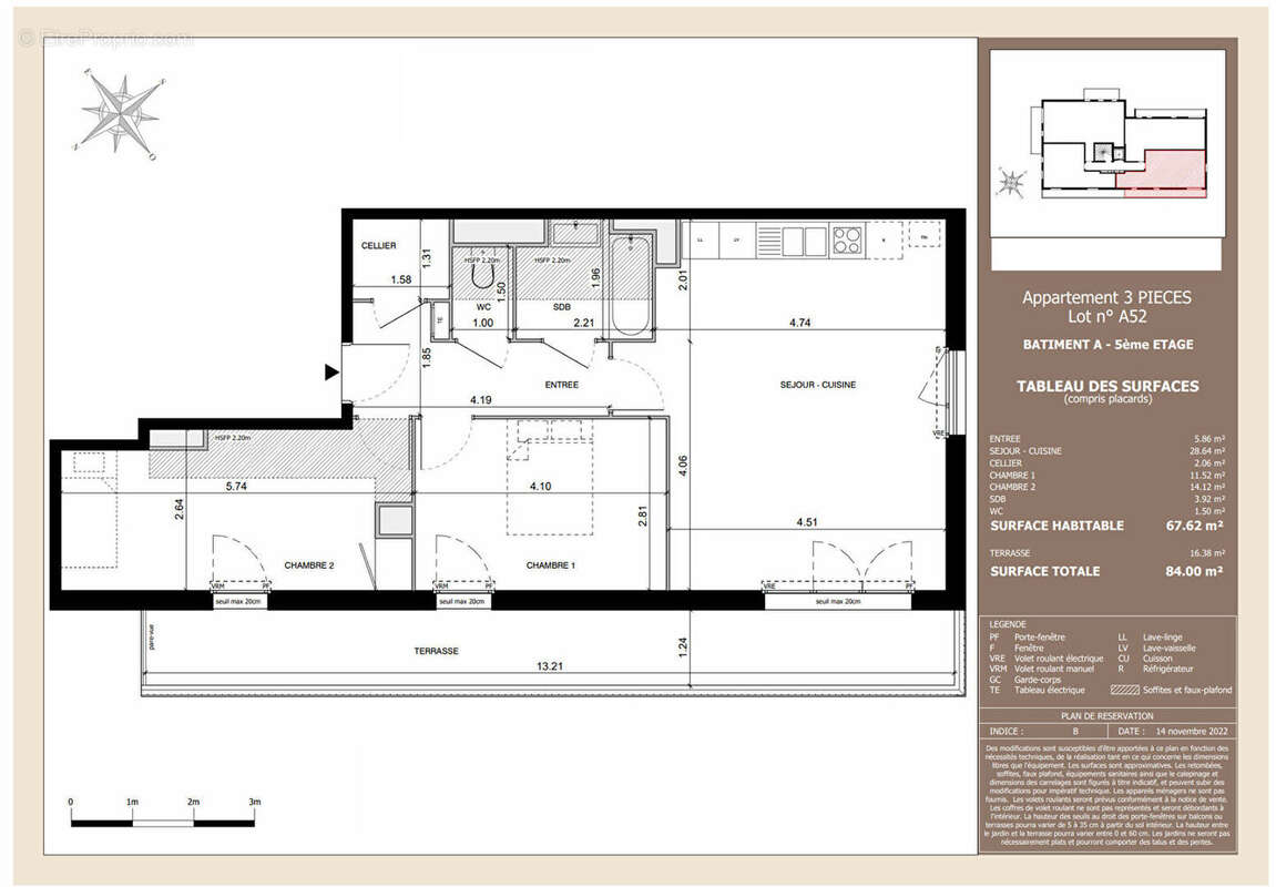 Appartement à TOULOUSE