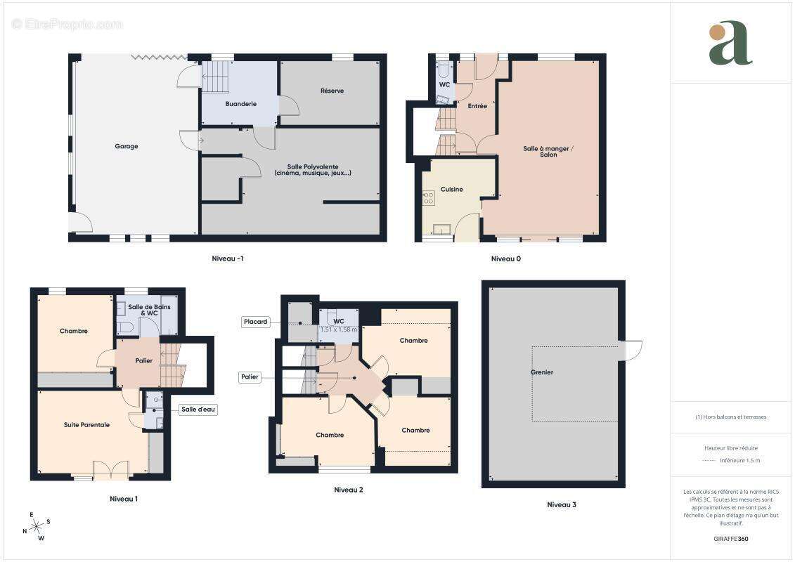 Maison familiale de 7 pièces avec jardin, garage, sous-sol  et grenier aménageable – Châtillon - photo 14