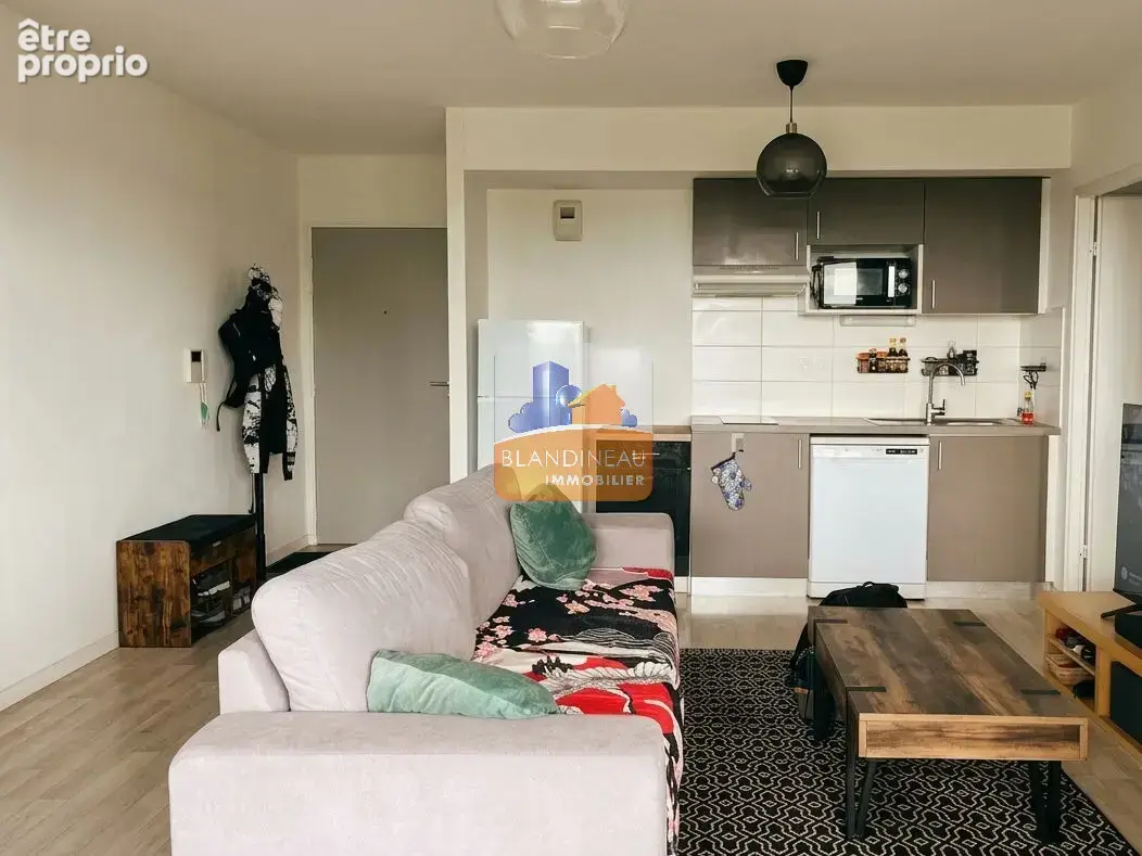 Bouguenais les couets, appartement t2 de 45 m² hab, 1ch, balcon20m² - photo 4