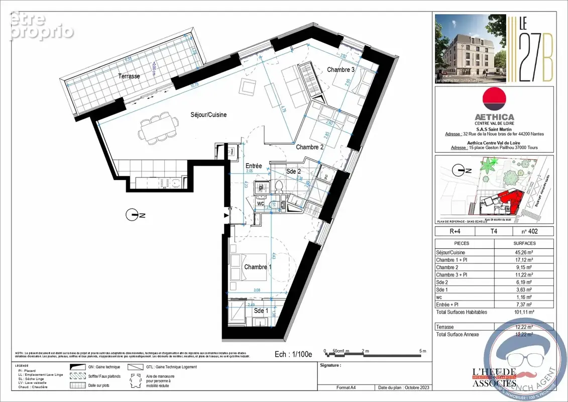 Appartement à ORLEANS
