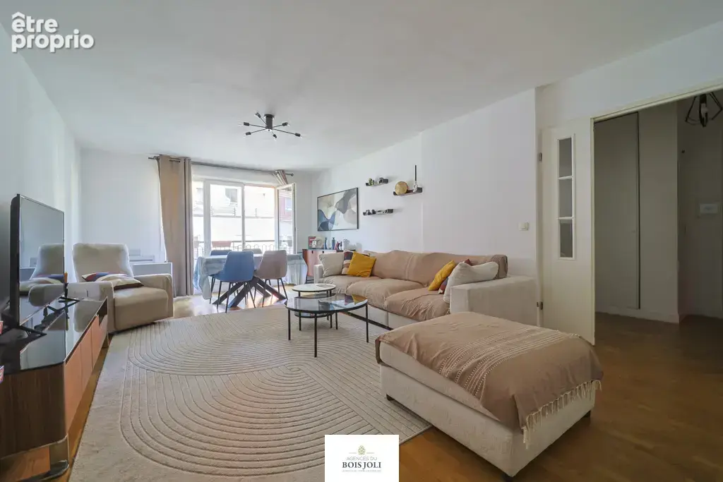 Appartement 3 pieces avec balcon - proche metro & commerces - photo 3