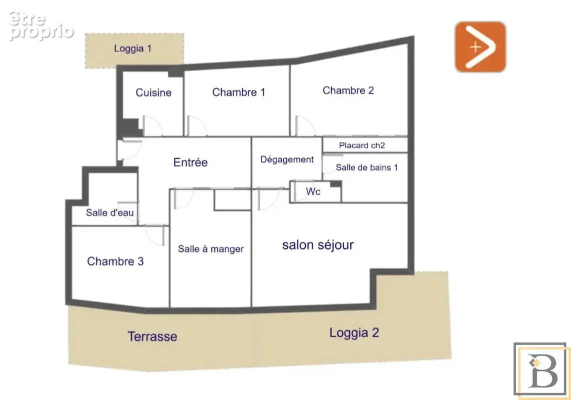 Appartement à LE CANNET