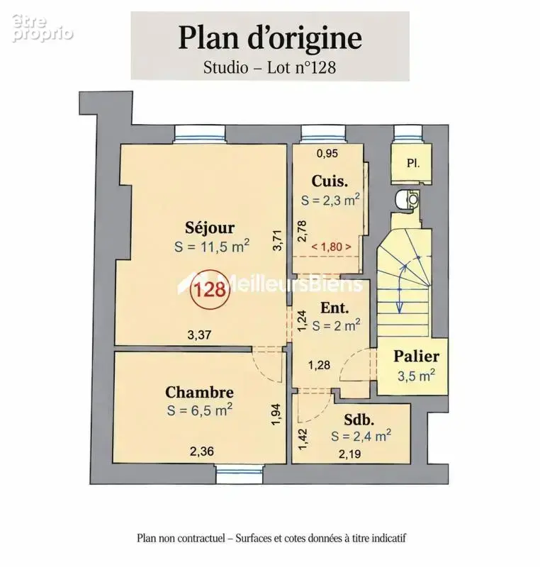 Magnifique studio transformable en type 2  lumineux calme et sans vis a vis - photo 13