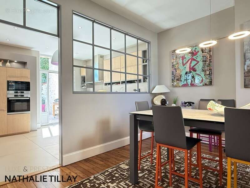 Orléans Dunois, maison bourgeoise à vendre, grand jardin et stationnements, parcelle 457 m² - photo 6