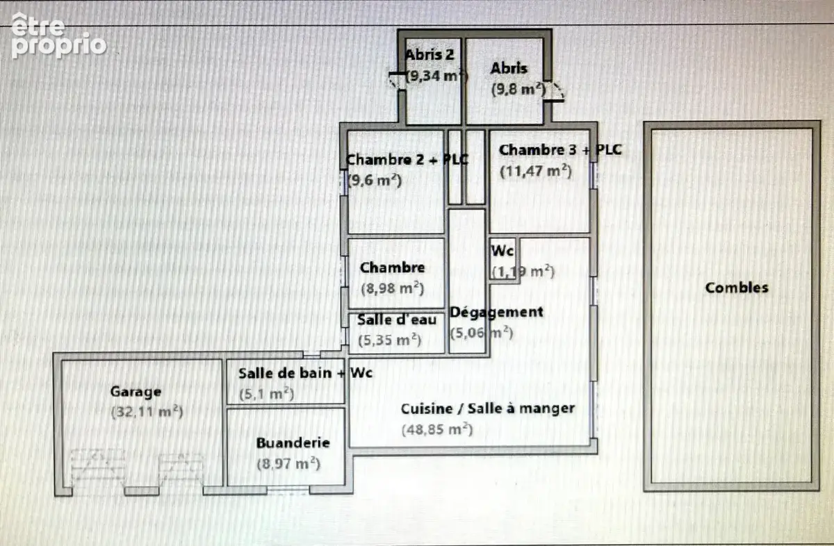 Belle maison de plain-pied de 105m2, garage double, boulodrome et piscine hors-sol - photo 21