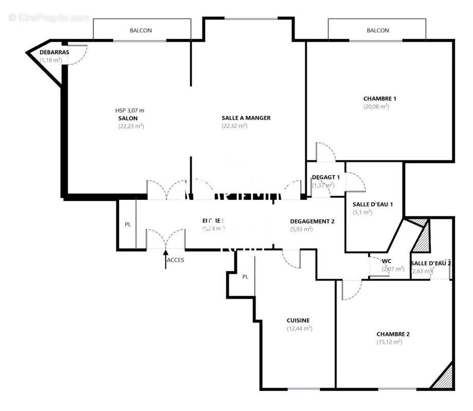 Appartement à NEUILLY-SUR-SEINE