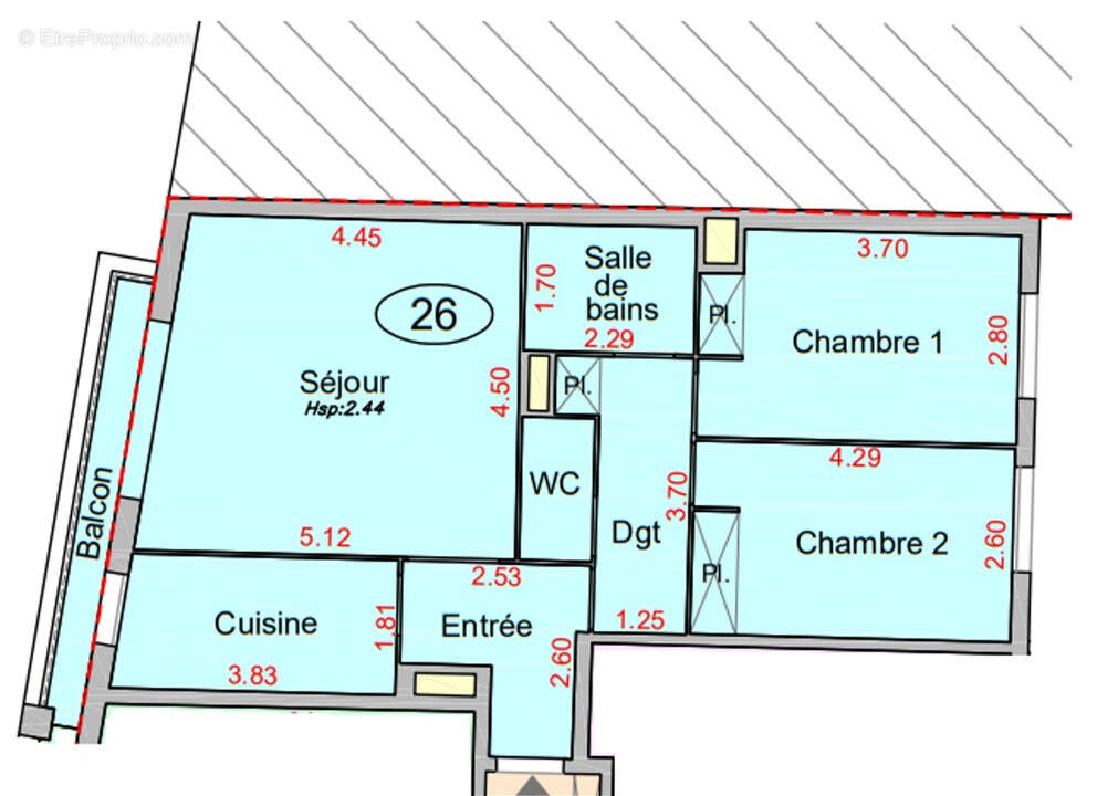 Grand 3 pièces avec balcon et parking en sous sol - photo 10