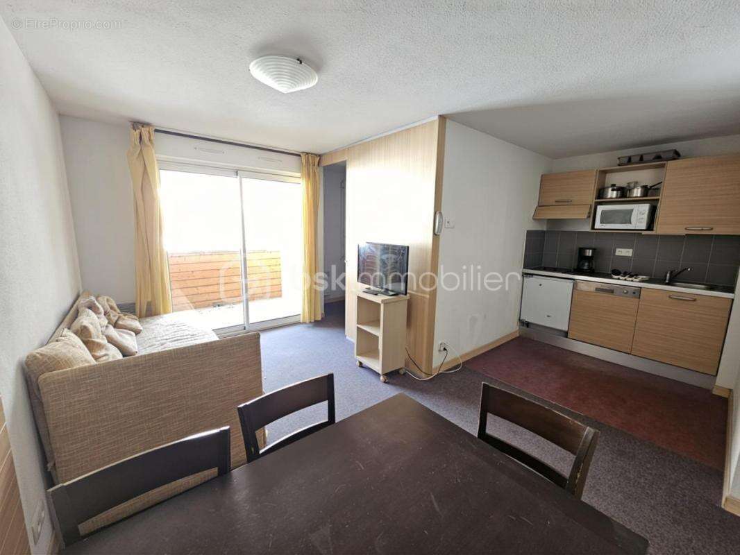 La foux d'allos – appartement avec terrasse + place de parking interieure et accessibilité pmr  - photo 3