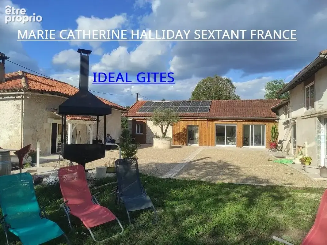 Ferme restauree avec gout comprenant 2 gites sur 6700 m2 de terrain proche st astier - photo 2