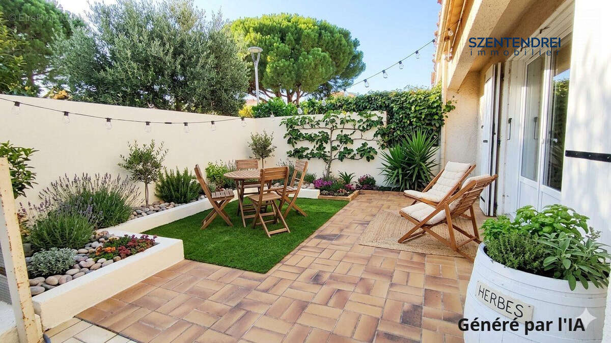 Szentendrei Immobilier - Lunel NORD - maison F6 - jardin - garage  - Maison à LUNEL