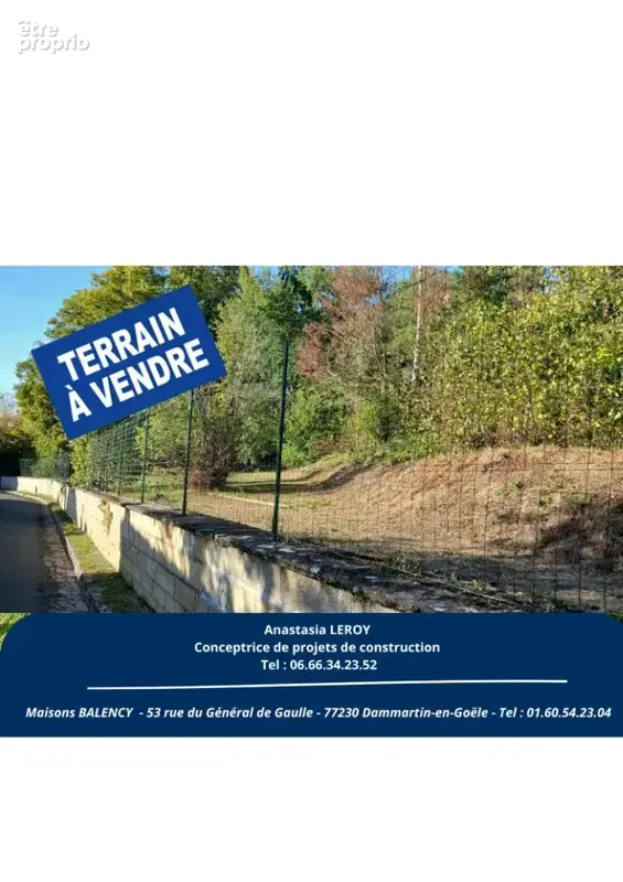Terrain à VILLEPARISIS