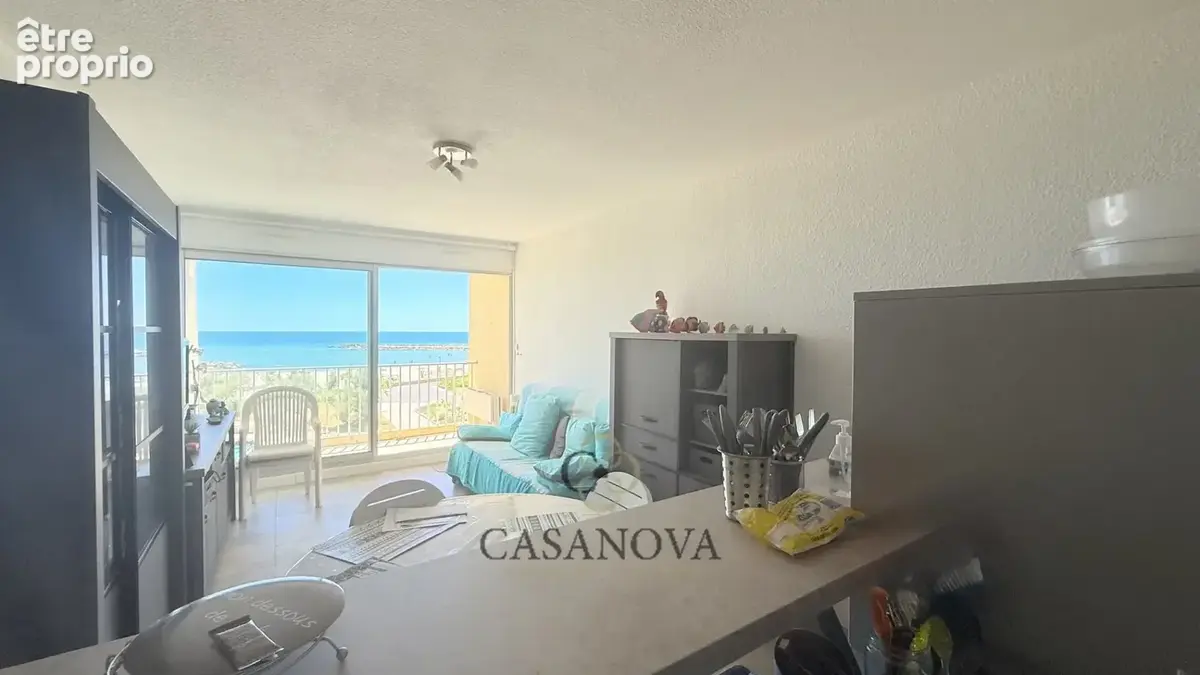 Appartement première ligne vue mer avec terrasse et parking à Palavas-les-Flots - photo 5