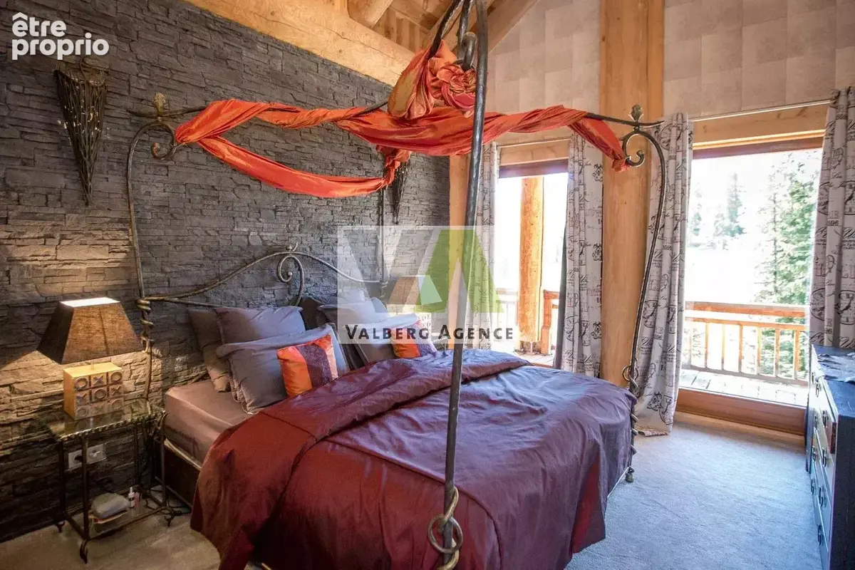 Chalet d'exception en rondins au pied des pistes - photo 11