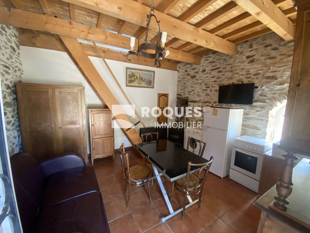 Vends  à Rosis, joli Mas avec garage et batisse annexe sur un terrain 2070 m2 - photo 7