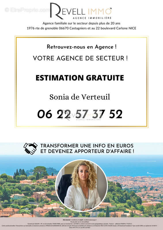 Appartement à NICE
