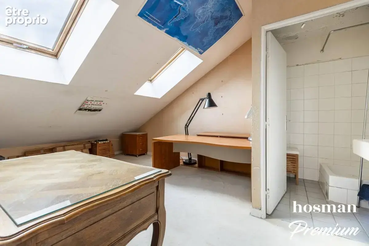 Duplex de 147 m2 - Dernier étage - Traversant et avec un balcon - 4 chambres - Proche canal / Métro église de Pantin - photo 11