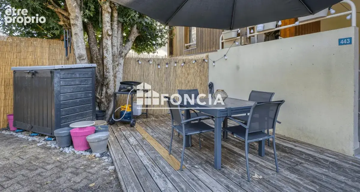 Crolles – t4 duplex atypique avec jardin de 90 m² – vue dent de crolles - photo 14