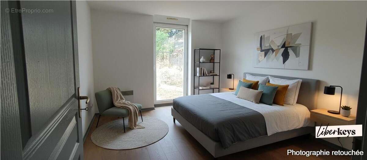 Appartement 3 pièces-  80 m² en rez-de-chaussée avec jardin privatif, au calme en fond d'impasse - Villette les Dole - photo 7