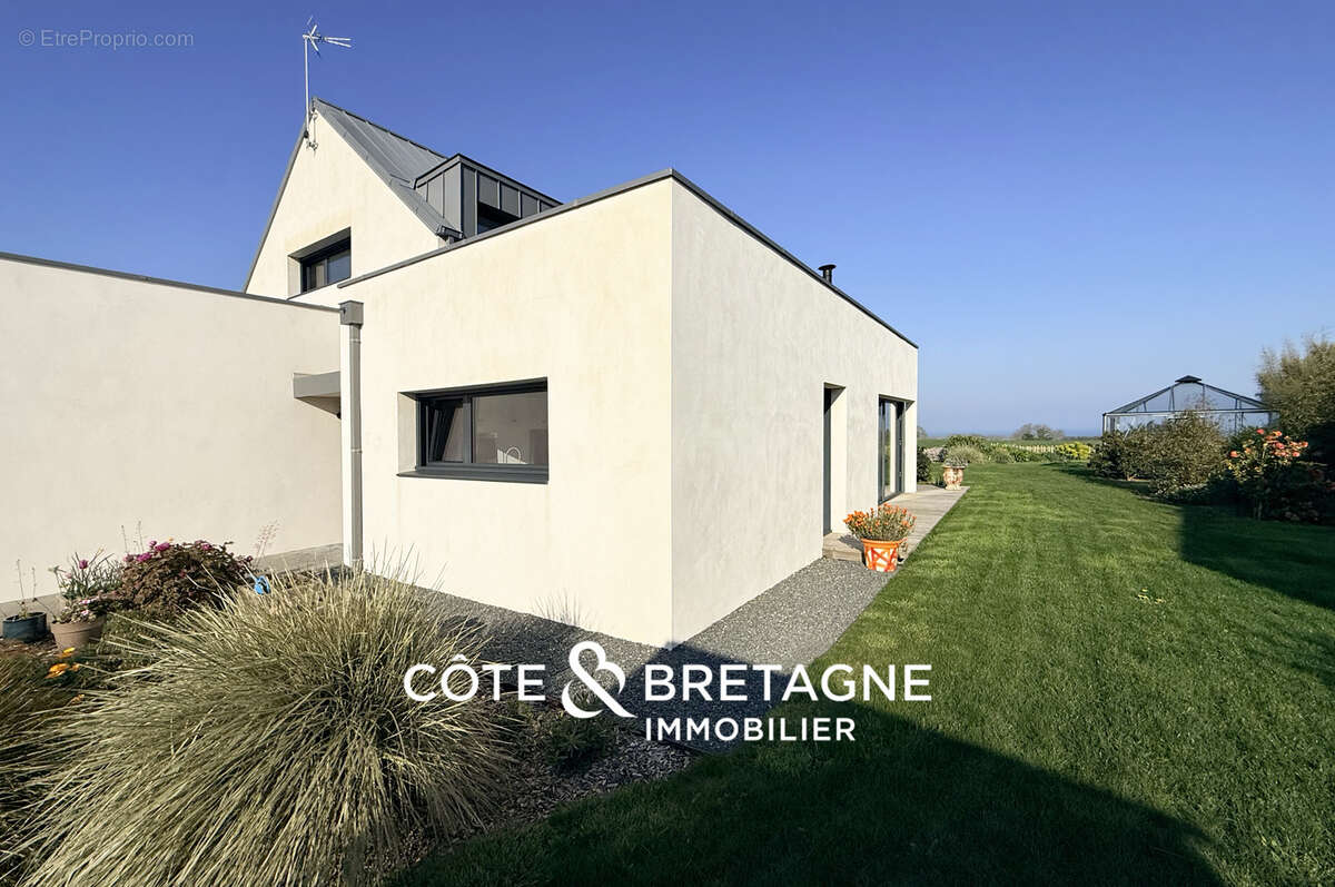 Maison d’architecte face à la mer   panorama exceptionnel à plouézec  réf : 202641 - photo 22