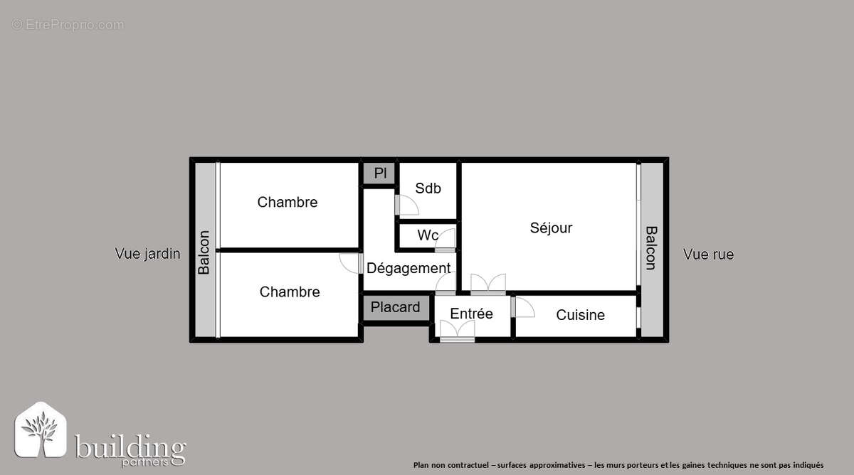 Appartement à COURBEVOIE