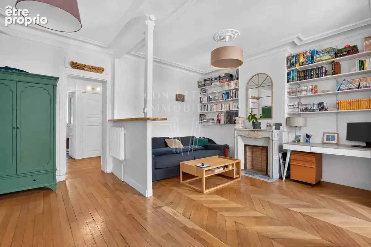 Louise michel. appartement lumineux charme de l’ancien calme - photo 3
