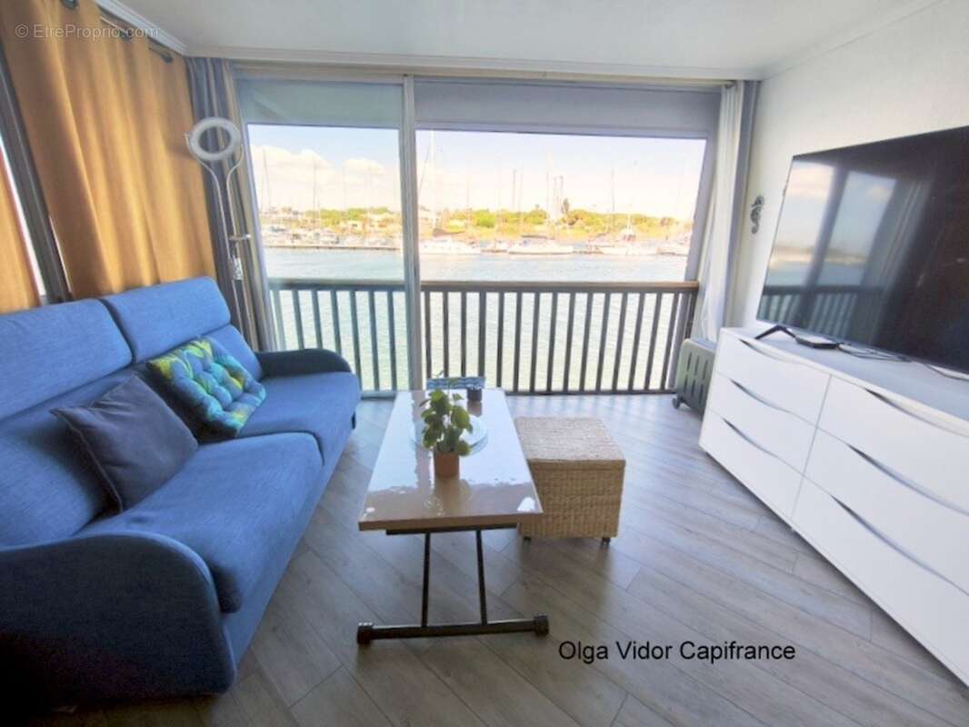 Appartement à vendre  2 pièces d'une surface total au de  40,61 m² LE CAP D'AGDE (34) VUE MER - photo 2