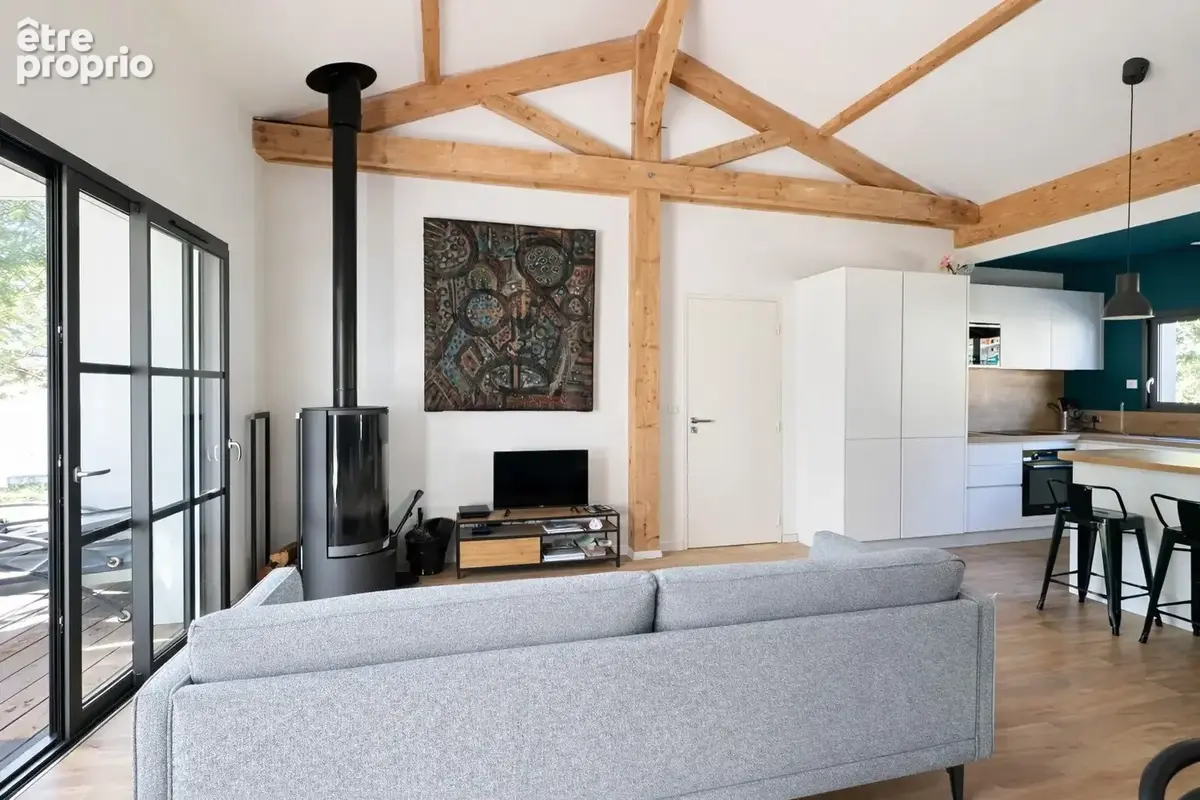 Maison de plain pied de type t6 de 125 m2 sur une parcelle de 630 m2 - photo 9