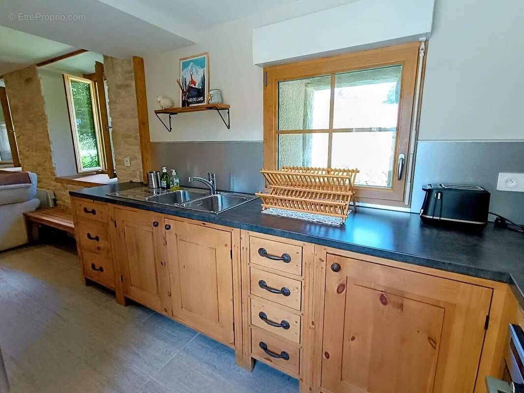 Corrençon en Vercors : Bel appartement T3 duplex ,avec jardin et cave . - photo 18