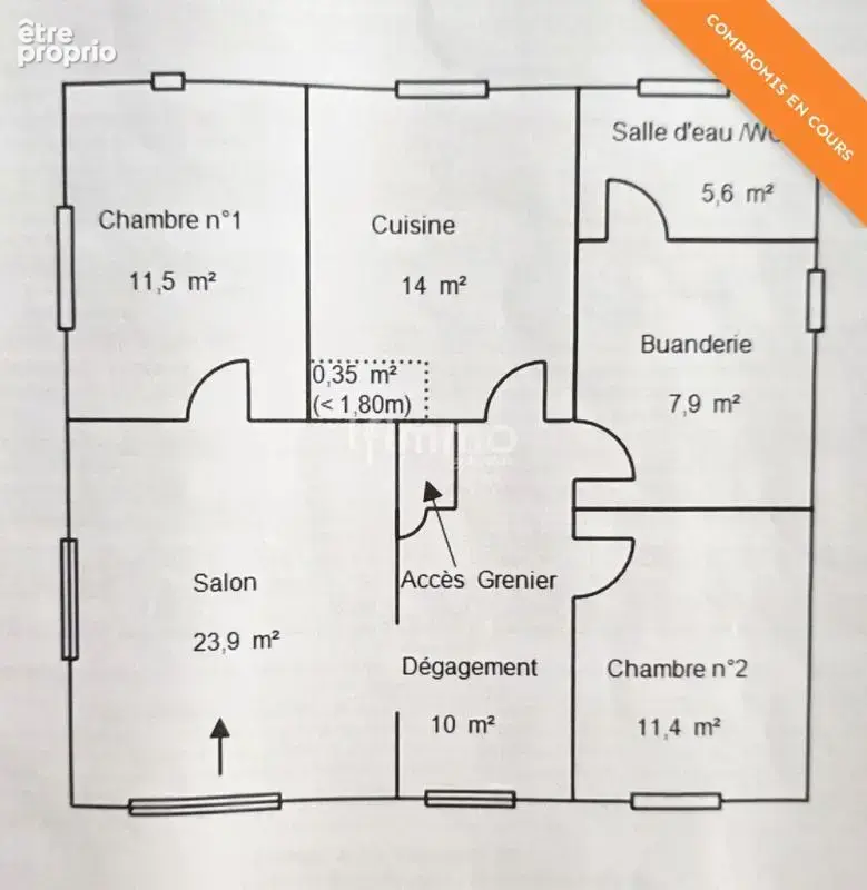 Maison alsacienne,  jardin, atelier et grenier aménageable - photo 11