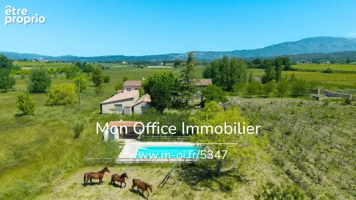 Référence : 7351-SJO - MAS en pierre dans le Vaucluse (84380)+ maison d'invités, remises, piscine, authenticité et calme - photo 13