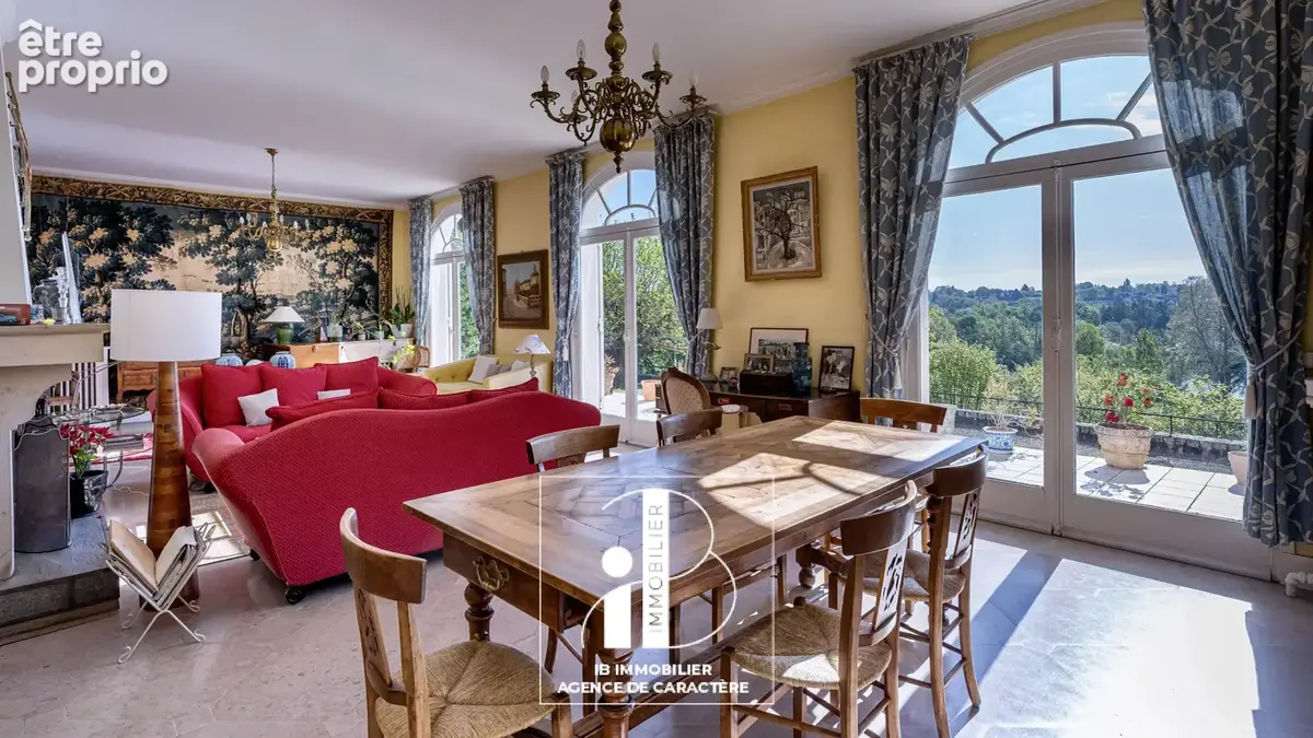 Samois sur seine – propriété de charme 238m² – vue seine - photo 4