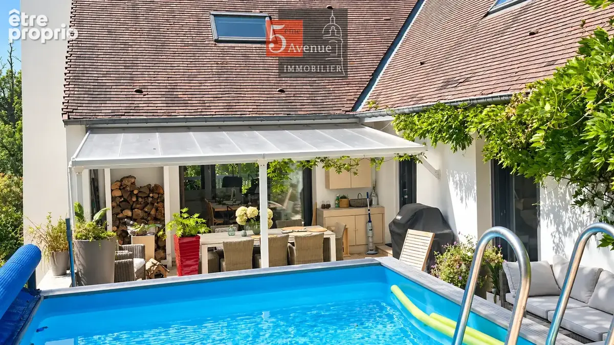 Maison d’architecte rénovée avec piscine. À deux pas de la gare de Coye-la-Forêt - photo 3