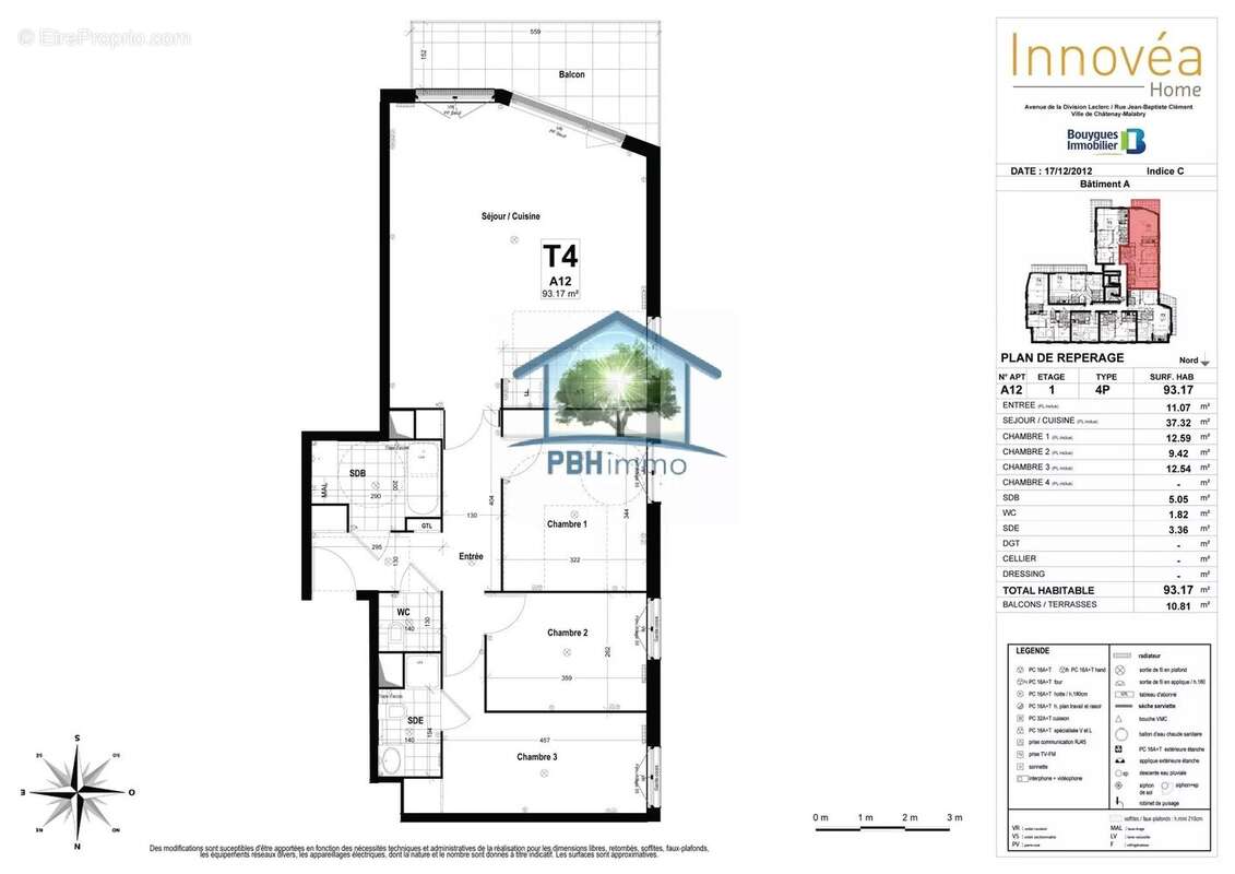 Appartement à CHATENAY-MALABRY