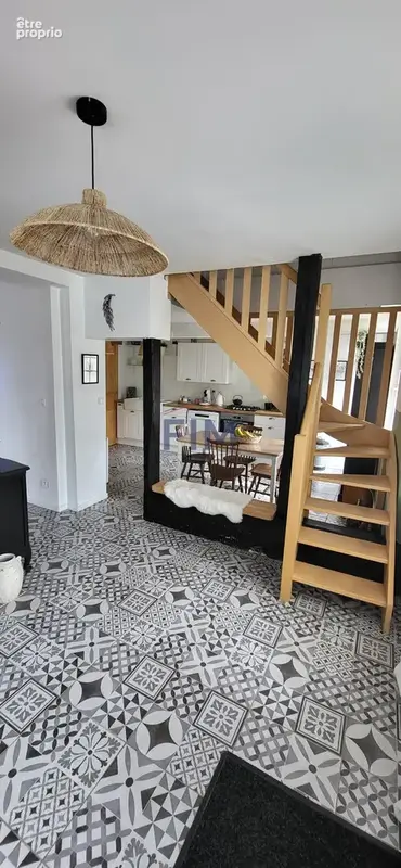 Saint nicolas d'aliermont, maison  en briques - photo 8