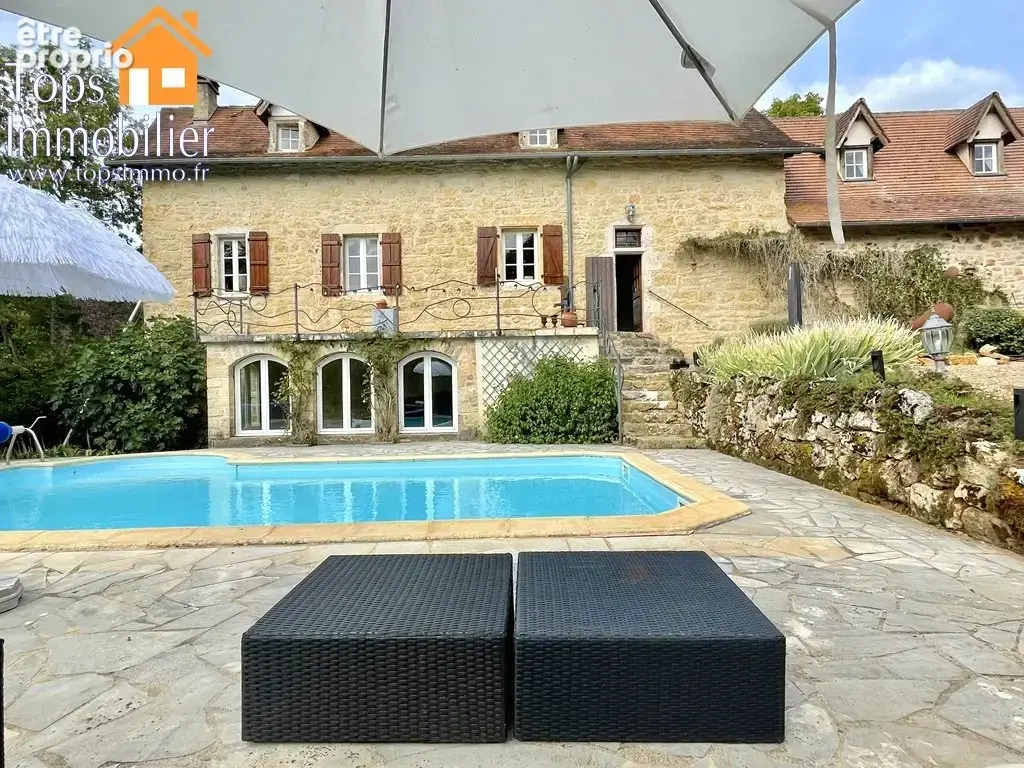 Maison en pierre divisée en deux logements avec piscine et grand jardin - photo 21