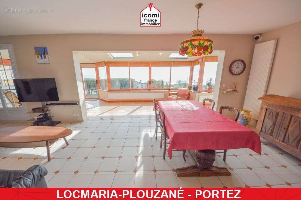 Finistere - locmaria-plouzané (29280) - a vendre - maison t8 200m² - vue mer imprenable - 6 chambres - veranda - garage - terrai - photo 5