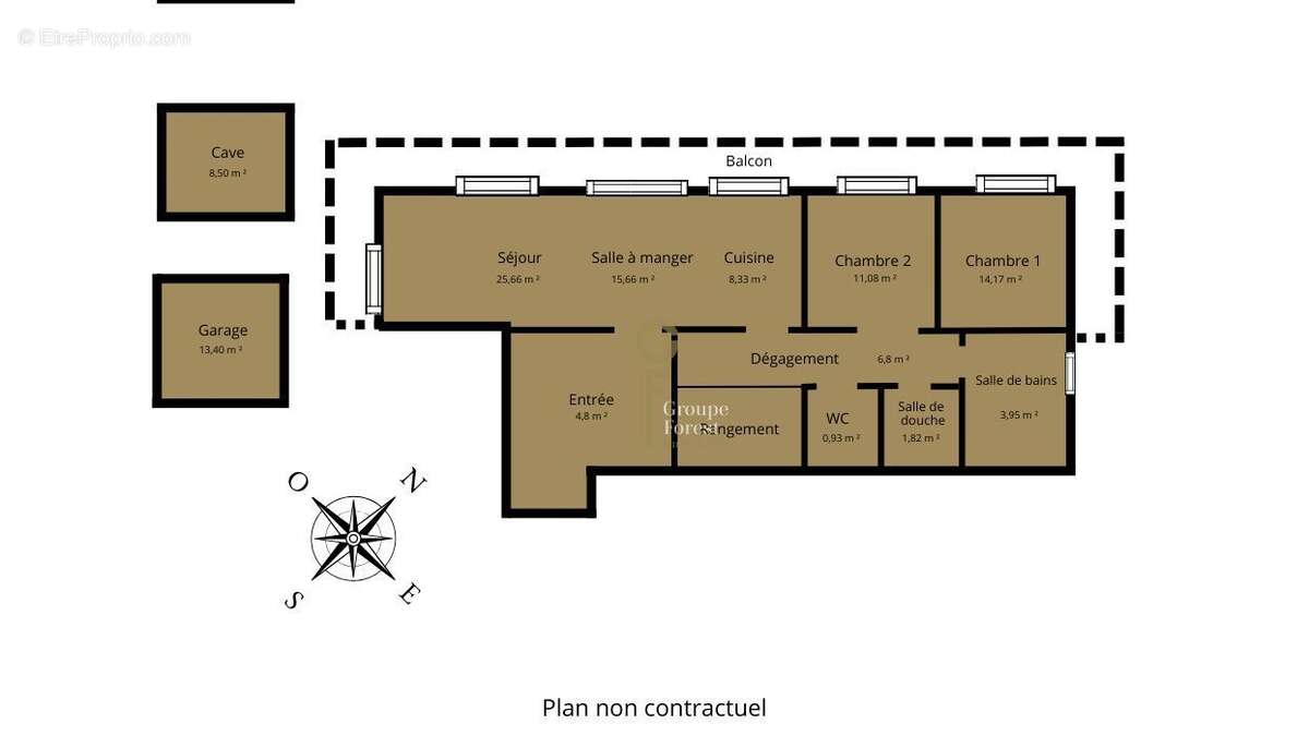 Appartement à CROIX