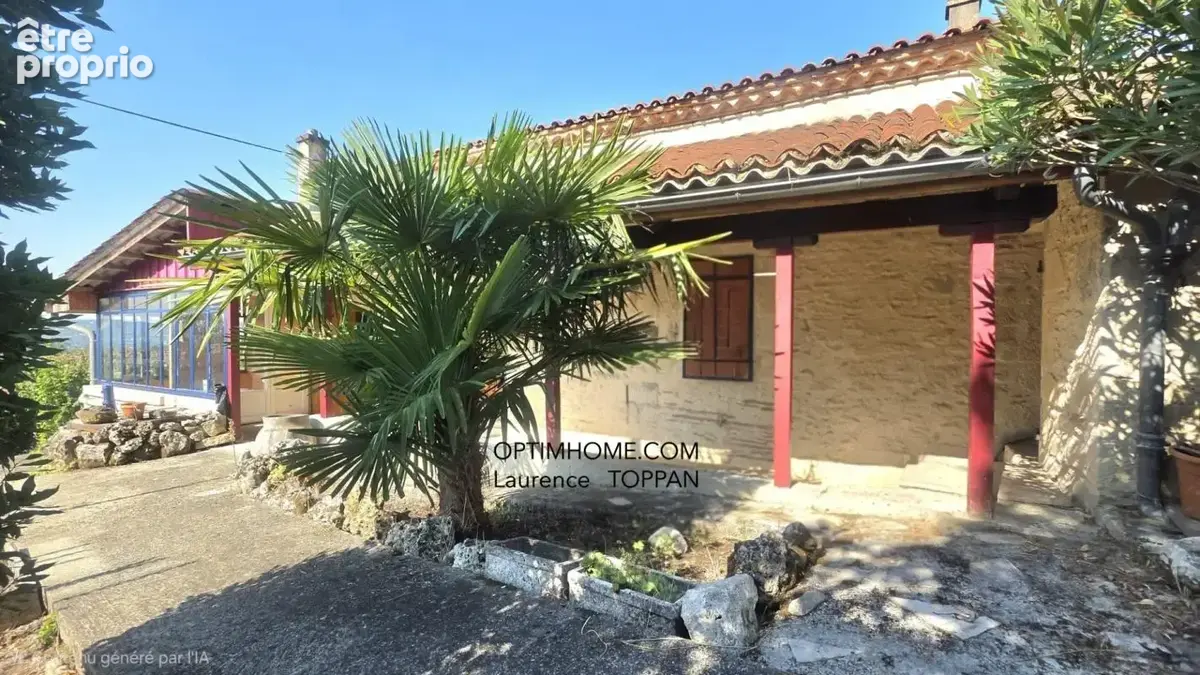 Maison en pierre avec vue à  VILLENEUVE SUR LOT (47) - photo 2