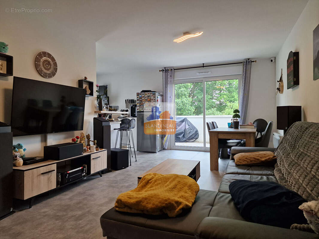 Bouguenais bourg appartement t3 dernier etage ascenceur - photo 4