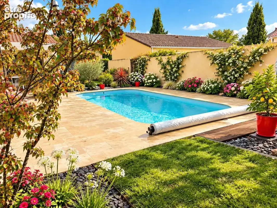 Maison plain pied 3 chambres + bureau avec piscine - photo 21