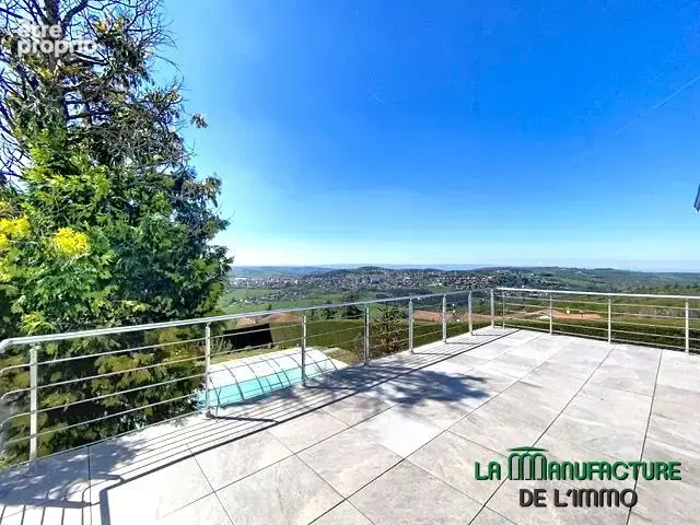 Villa de 280m2 avec piscine et dependance / vue exeptionnelle / saint-genest lerpt - photo 20